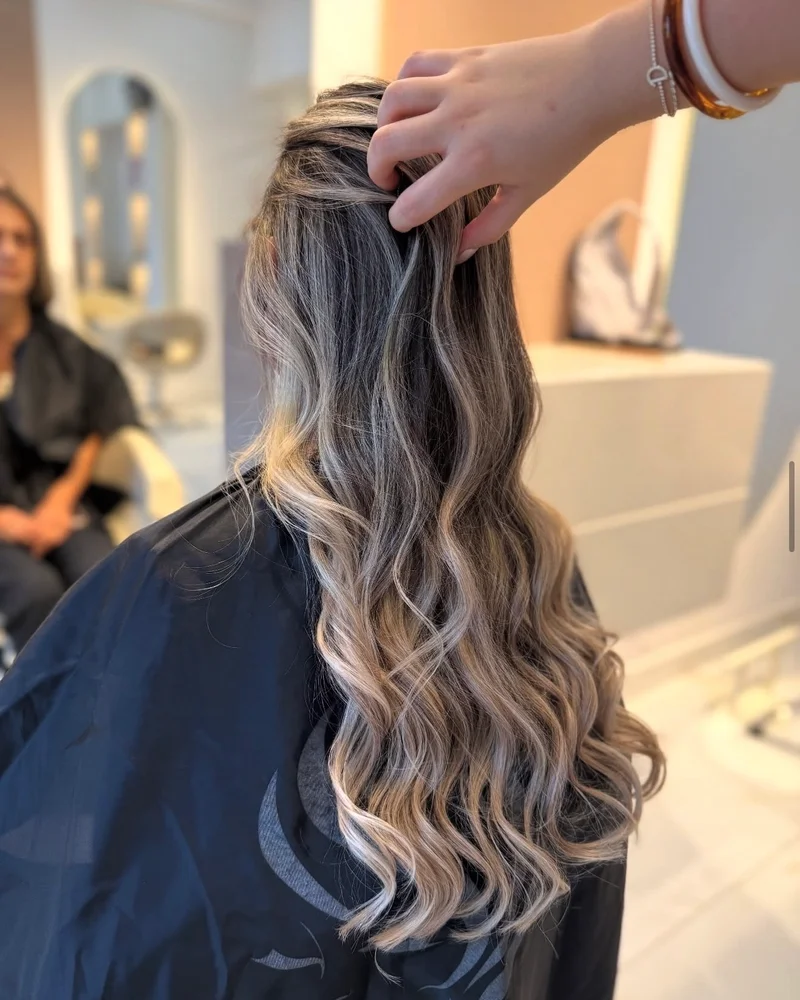 Tokat balayage ombre saç renklendirme — Hülya Kuaför Turhal