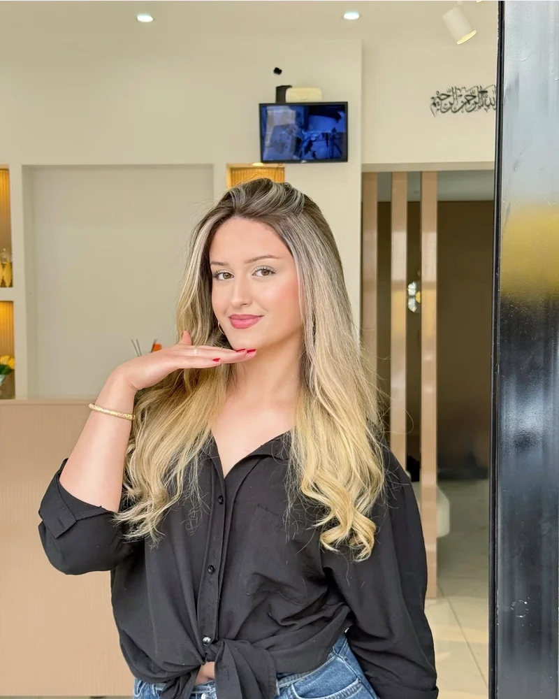 Tokat california ombre saç renklendirme — Hülya Kuaför Turhal